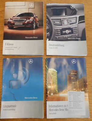 CARNET livret MERCEDES E-KLASSE NOTICE manuel Betriebsanleitung LINGUATRONIC CH - Photo 1/4