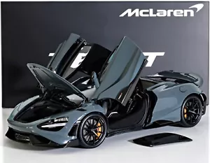 HPD 18001 1:18 McLAREN 765LT (EFECTO CHICANE) GRIS L.E. DE 600 SUPERDEPORTIVO DIECAST - Imagen 1 de 7