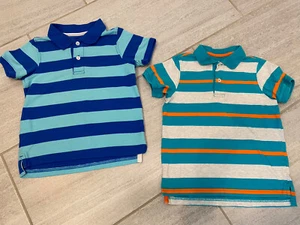 JK Boys J Khaki Polo Shirts Size 4 - Picture 1 of 6