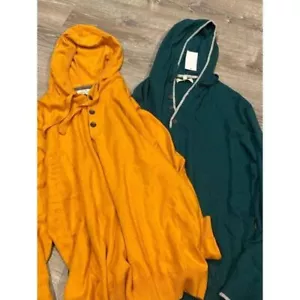 Men's Hawker Rye HoodieCotton Cashmere Sweaters size xxl NWT - Picture 1 of 4