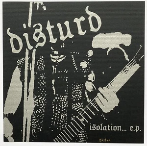 DISTURD - ISOLATION 7” GREEN VINYL JAPANESE CRUST PUNK ZYANOSE AXEWIELD LTD 200 - Picture 1 of 9