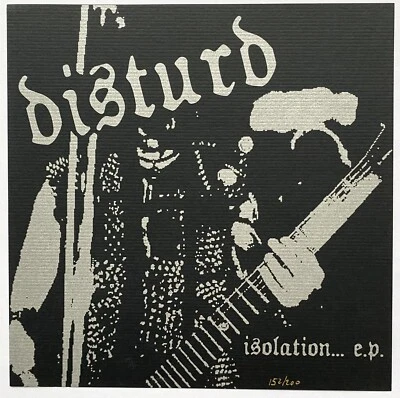 DISTURD - ISOLATION 7” GREEN VINYL JAPANESE CRUST PUNK ZYANOSE AXEWIELD LTD 200 - Image 1 of 4
