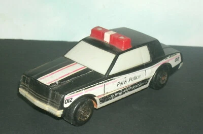 1/48 Scale 1980's Oldsmobile Toronado Park Police Car Plastic Tonka Toy Vehicle - Image 1 of 4