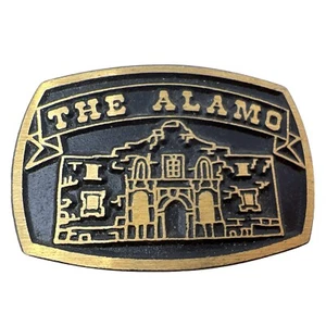 Belt Buckle The Alamo Texas Country Western/Cowboy - Picture 1 of 8