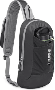 Sling Bag RFID Blocking Crossbody Backpack with Front Pocket Hiking Daypack Ches - Picture 1 of 7