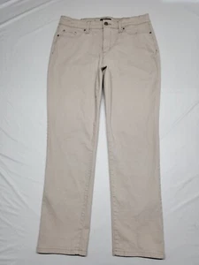 Charter Club Womens Pants 10P Lexington Straight Stretch Chino Twill Pockets - Picture 1 of 17