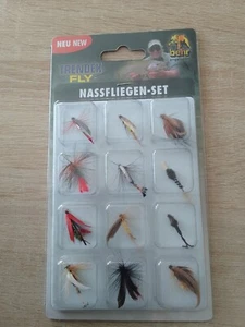 Trendex Nassfliegen-Set / 12 Stück  - Bild 1 von 1
