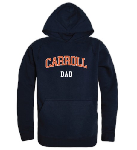 VETEMENTS Felpa con cappuccio Carroll University Pioneers NCAA College Papà Padre