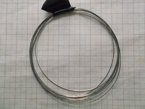 filo acciaio armonico molle fai da te acier harmonique mm 0,5 mt 3 made in Italy - Foto 1 di 1