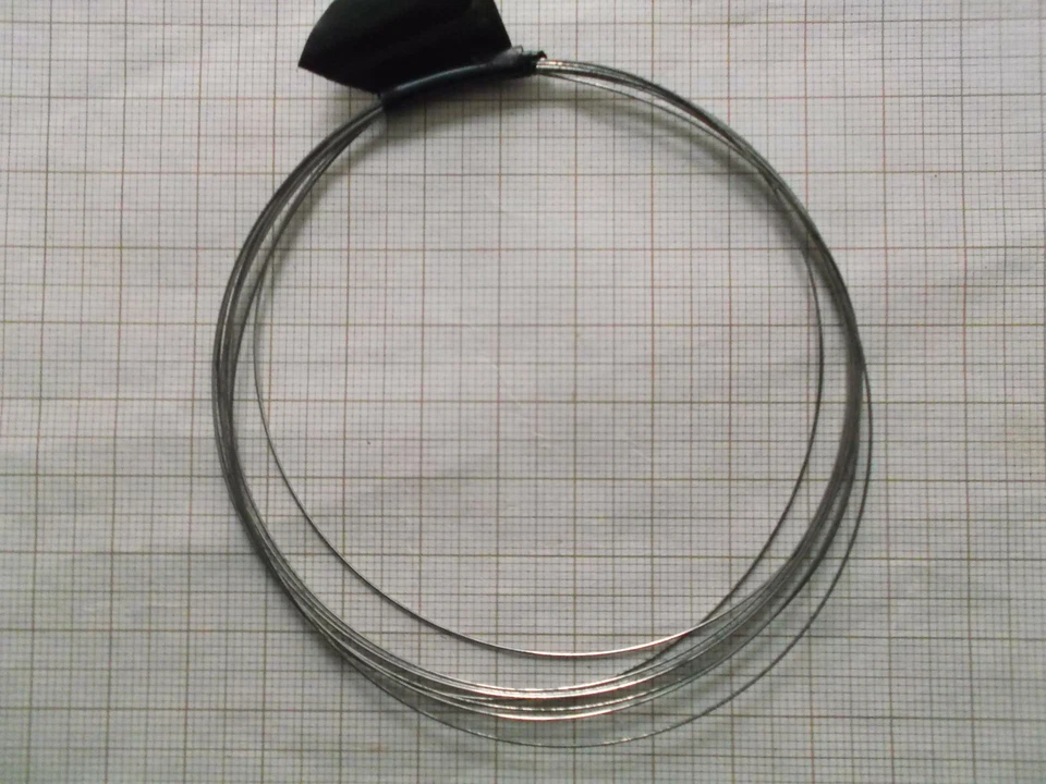 filo acciaio armonico molle fai da te acier harmonique mm 0,5 mt 3 made in Italy - Immagine 1 di 1