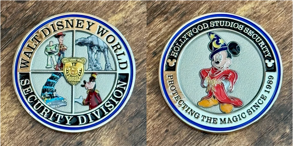¡¡NUEVO!! Moneda oficial Walt Disney World Security Hollywood Studios Challenge Foto 1 de 4