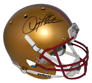 DOUG FLUTIE SIGNED AUTOGRAPHED BOSTON COLLEGE EAGLES FULL SIZE HELMET BECKETT - Picture 1 of 1