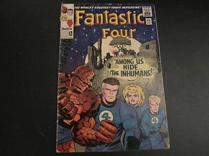 FANTASTIC FOUR #45 1ST APPEARANCE OF INHUMANS KEY COMIC NEW MOVIE COMING!!!! - Picture 1 of 1