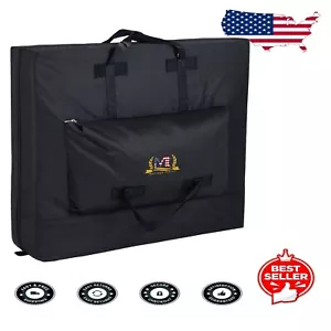 Wheeled 30" Massage Table Carrying Case with Metal Hardware & Storage Pocket - Picture 1 of 2