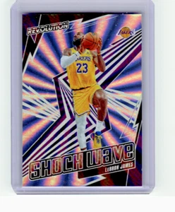 2023-24 LEBRON JAMES REVOLUTION SHOCKWAVE SUNBURST #/75 - Picture 1 of 2
