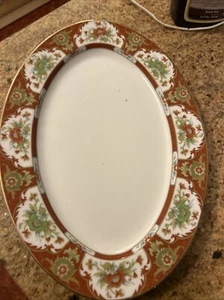 Sango Kyoto 14" Oval Serving Platter 3727 PRISTINE - Picture 1 of 6