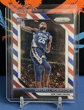 2018-19 Panini Prizm Mitchell Robinson Rookie Red White & Blue Prizm #227 Knicks