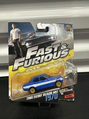 2016 Hot Wheels 1970 Ford Escort RS1600 MK1 Fast & Furious Fast & Furious 6 6/32 - Image 1 of 2