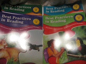 13 pc. set BEST PRACTICE IN READING-LEVELS E-H--BUILD COMPREHENSION STRATEGIES - Picture 1 of 7
