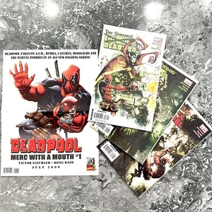 LOTE DE ALTA CALIDAD CABLE & DEADPOOL #47, 48, 49 NM + PÓSTER PROMOCIONAL RARO, SKOTTIE YOUNG - Imagen 1 de 10