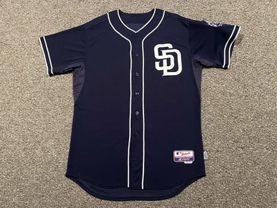 San Diego Padres - 2012-15 Majestic On-Field Authentic Alternate Jersey 48 (XL) - Image 1 of 4