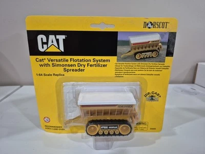 Norscot 1/64 Die Cast CAT Versatile Flotation System Dry Fertilizer Spreader A22 - Image 1 of 2