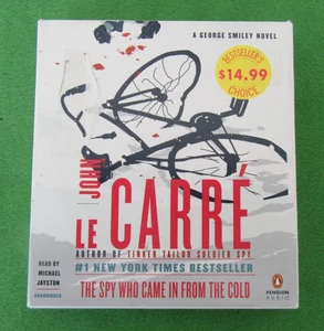 AUDIOBOOK ON 6 CDs -THE SPY WHO CAME IN FROM THE COLD BY JOHN LE CARRE - UNABR - Foto 1 di 5