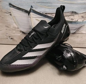 Botines de fútbol Adidas Adizero eléctricos + negros blancos IE3285 para hombre talla 13 NUEVO - Imagen 1 de 11