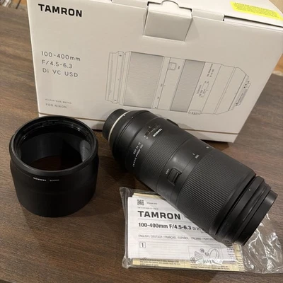Tamron 100-400mm F/4.5-6.3 Di VC USD Telephoto Zoom Lens for Nikon - Image 1 of 4