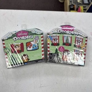 Lot Of 2 Disney Doorables Series 7 Countdown to Christmas  Figure 5-Pack. New! - Picture 1 of 7