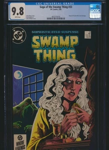 Swamp Thing 33 DC 1985 CGC 9.8 white pgs House of Secrets 92 homage key Free S/H - Picture 1 of 3
