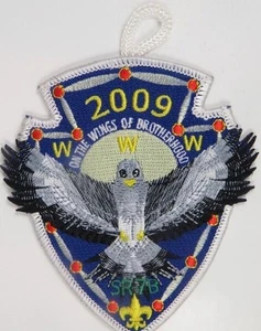 2009 SR-7B OA Cardinal Conclave WHT Border Patch Tuscarora - Picture 1 of 1