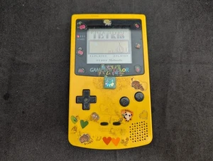 B590 Nintendo Gameboy Color Konsole Gelb Japan GBC x - Bild 1 von 7
