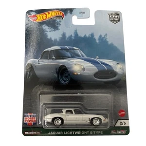 Hot Wheels 2021 Car Culture British Horse Power Jaguar ligero tipo E 2/5 - Imagen 1 de 11
