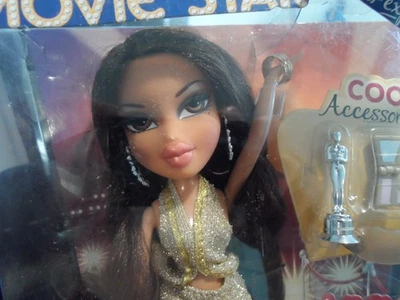 VTG Bratz Barbie Doll 2008 NIB Movie Star Longer Hair Yasmin Celebritiez  - Image 1 of 4
