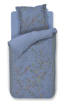 Pip Studio Biancheria da Letto percalle Bustani | Blu - Immagine 1 di 4