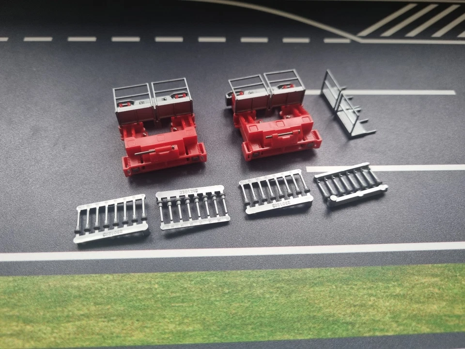 Herpa Rohradapter für Windkrafttransporter rot 1:87 - Bild 1 von 1