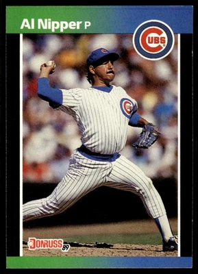 1989 Donruss Al Nipper Chicago Cubs #394 18357 - Image 1 of 2
