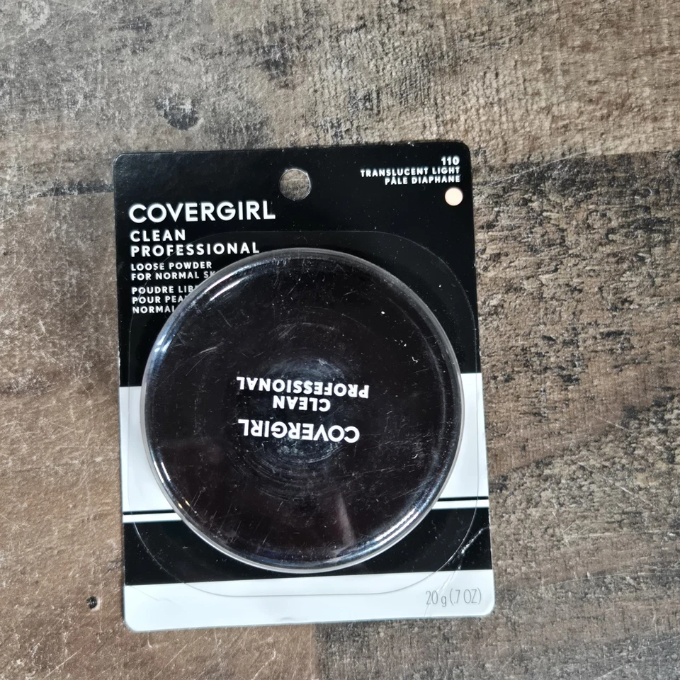 1 Jar COVERGIRL Professional Loose Powder 110 Translucent Light