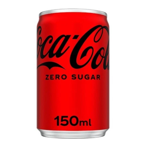 Coca Cola Zero Sugar 150ml Fast Postage - Image 1 of 1