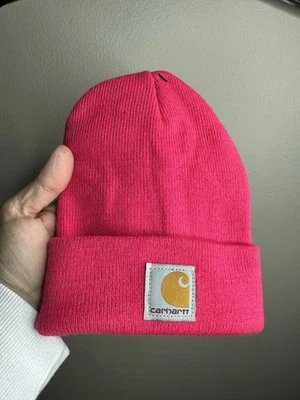 NUEVO CON ETIQUETAS CARHARTT Niño Talla Niña Niño Reloj Sombrero FRASMBUESA Gorra Foto 1 de 4