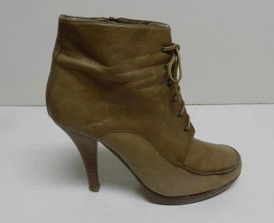 BOTINES PELLE MODA talla 8 Tacones Altos Color Bronceado BOTINES Foto 1 de 4