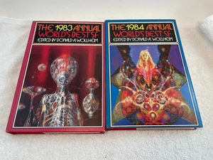 2 Donald Wollheim 1983 1984 Words Best Sci Fi  HC DJ - Picture 1 of 3