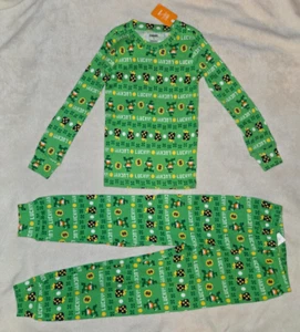 Gymboree Lucky Leprachaun Gymmies Pajamas Size 6 NWT - Picture 1 of 2
