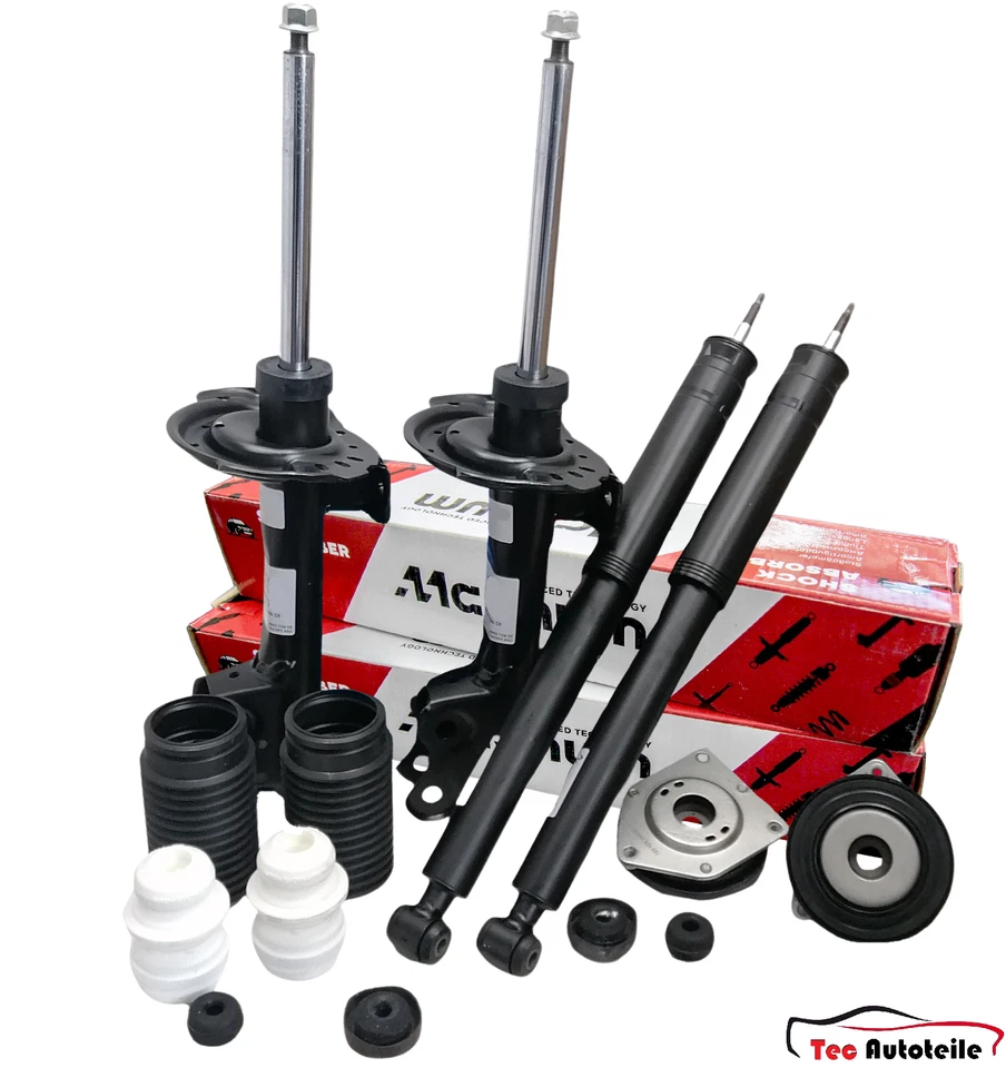 4x MAGNUM Stoßdämpfer + Domlager für Mercedes A W169 B W245 160 170 180 200 - Bild 1 von 1