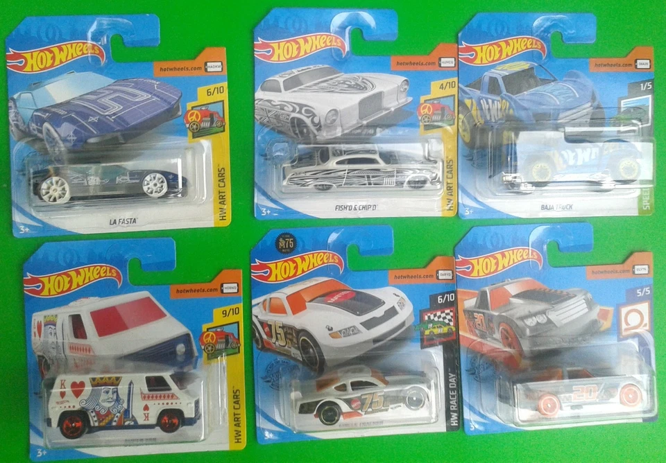 2020 Hot Wheels Cars on short cards No.61 to No.120 - (Choose the one you want) - Image 1 of 1