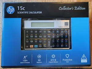 Hewlett Packard HP-15C Collector's Edition RPN wissenschaftlicher Taschenrechner - 9CJ351 - Bild 1 von 2