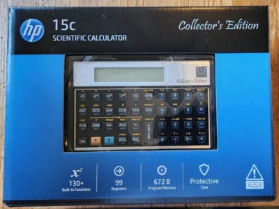 Hewlett Packard HP-15C Collector's Edition RPN Scientific Calculator - 9CJ351 - Image 1 of 2