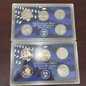 2005 Clad State Deep Cameo Gem Proof Quarter Set No Box/COA - Picture 1 of 4