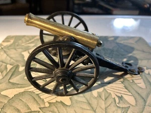 VINTAGE GUSSEISEN UND MESSING MF CO. MFCO 1/2 FELDKANONE ALTES FORT NIAGARA - Bild 1 von 6